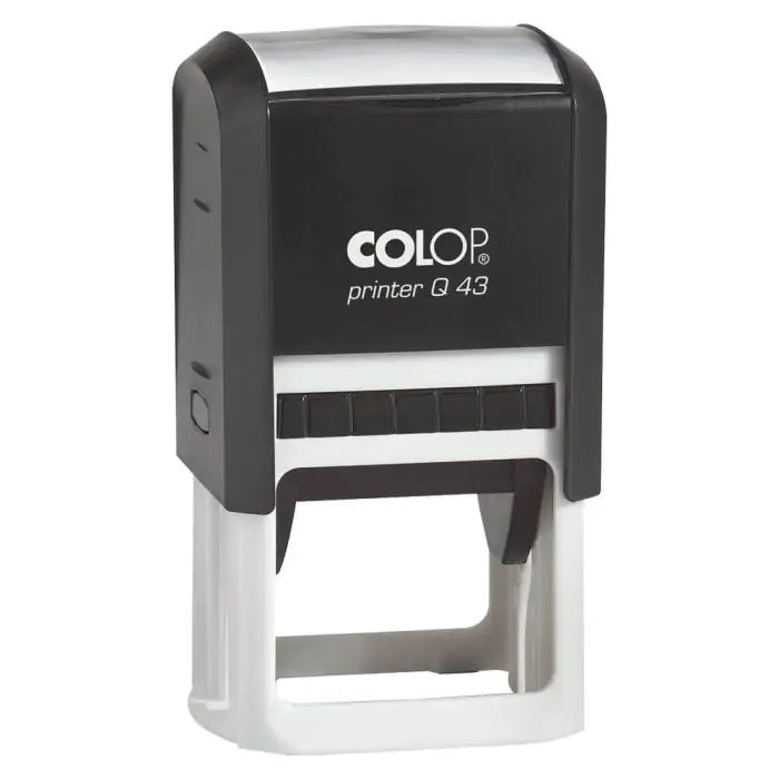 Colop Printer Q43 Self-Inking Stamp | 9 Lines | 40x40mm