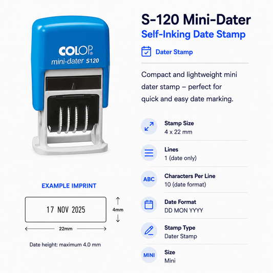 Colop S-120 Mini Dater