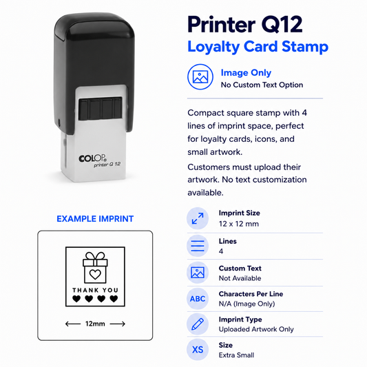 Loyalty Card Stamps (Square)