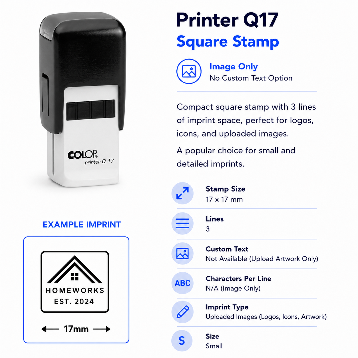 Loyalty Card Stamps (Square)