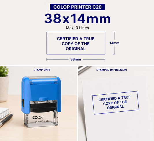 True Copy Of Original Self-Inking Stamp South Africa Stamps R us Webp