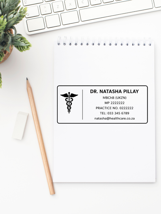 Self-Inking Medical Desk Stamps
