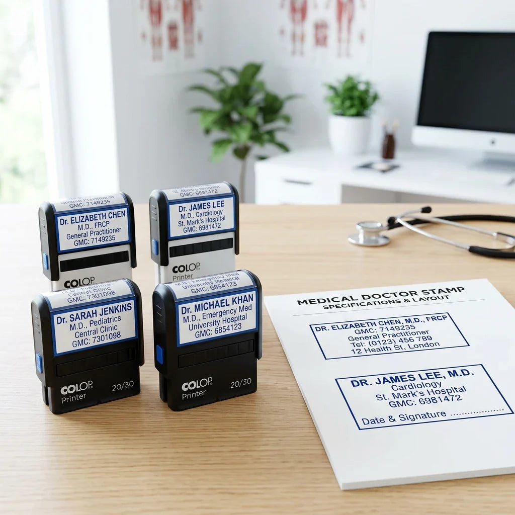 Doctor Stamp for Medical Records in South Africa