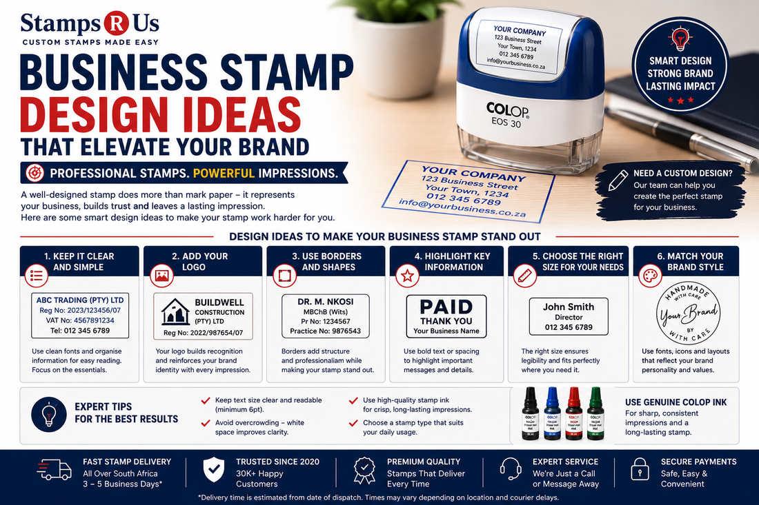 Business Stamp Design Ideas That Elevate Your Brand