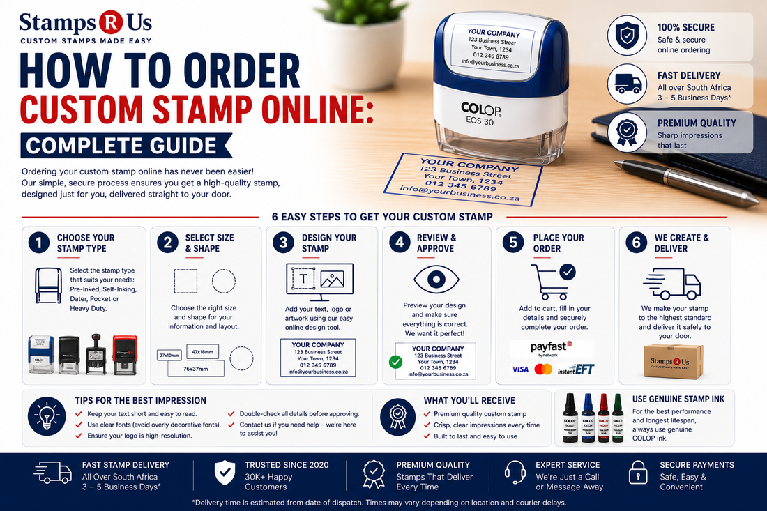 How to Order Custom Stamp Online: Complete Guide