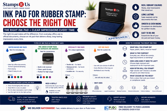 Ink Pad for Rubber Stamp: Choose the Right One