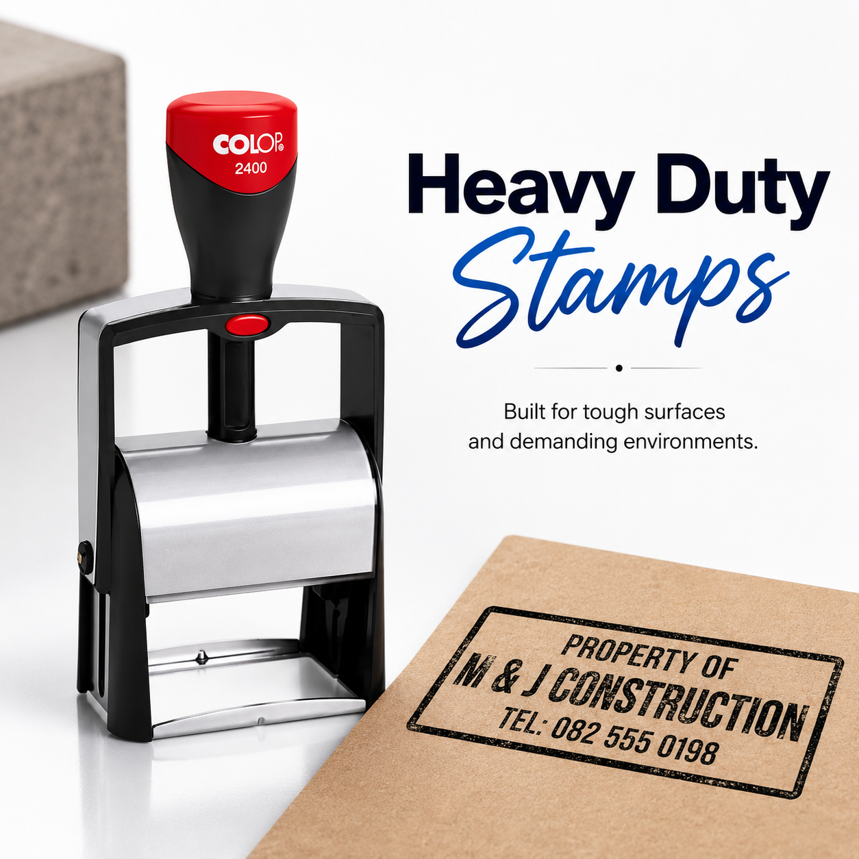 Heavy Duty Stamps