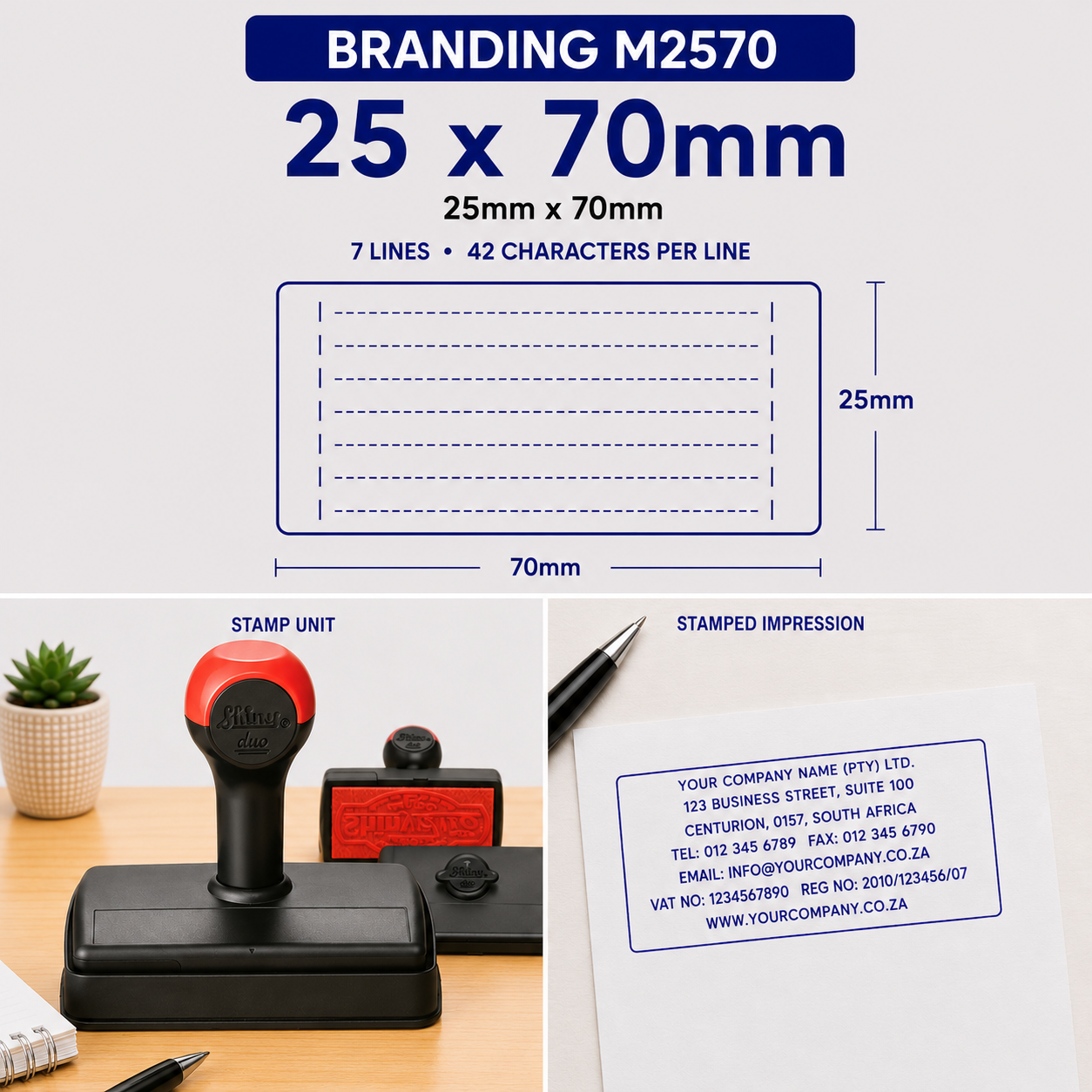 Branding Hand Stamps