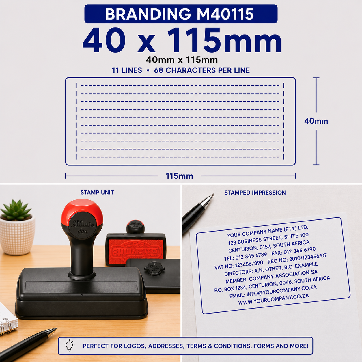 Branding Hand Stamps