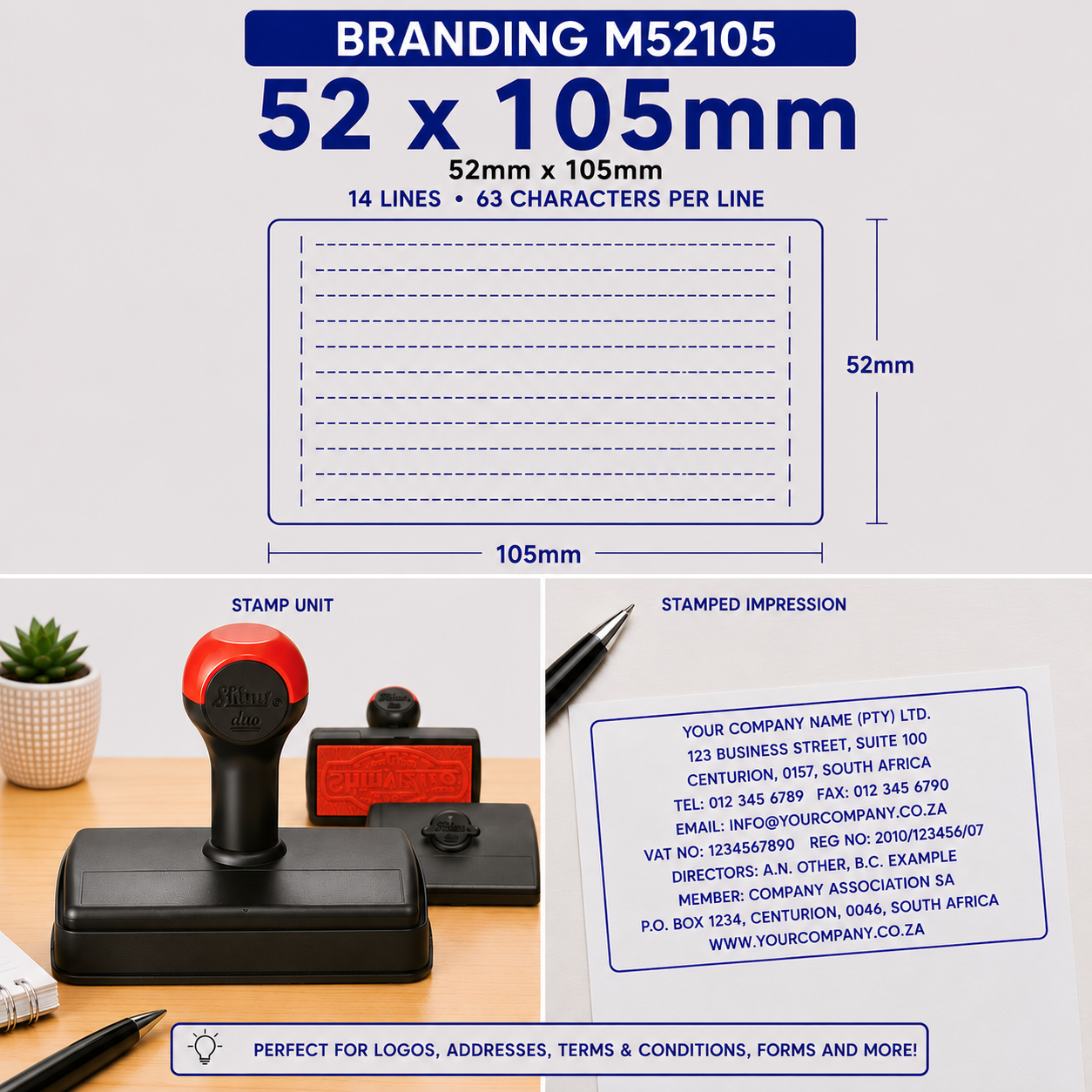 Branding Hand Stamps