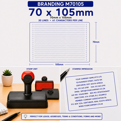 Branding Stamp M70105