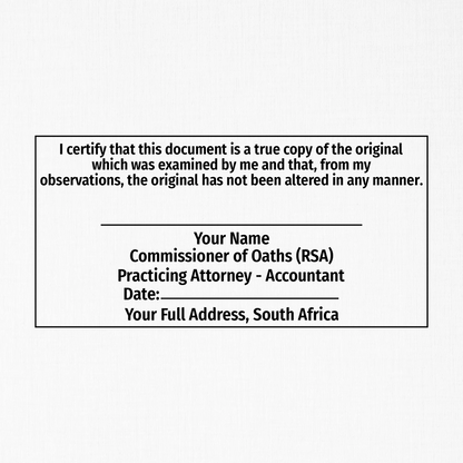 Certification Stamp (75x38mm)