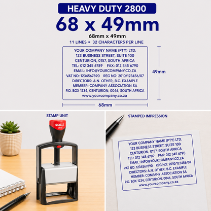 Heavy Duty Stamps
