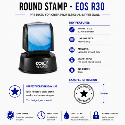 Pre-Inked QC Stamps