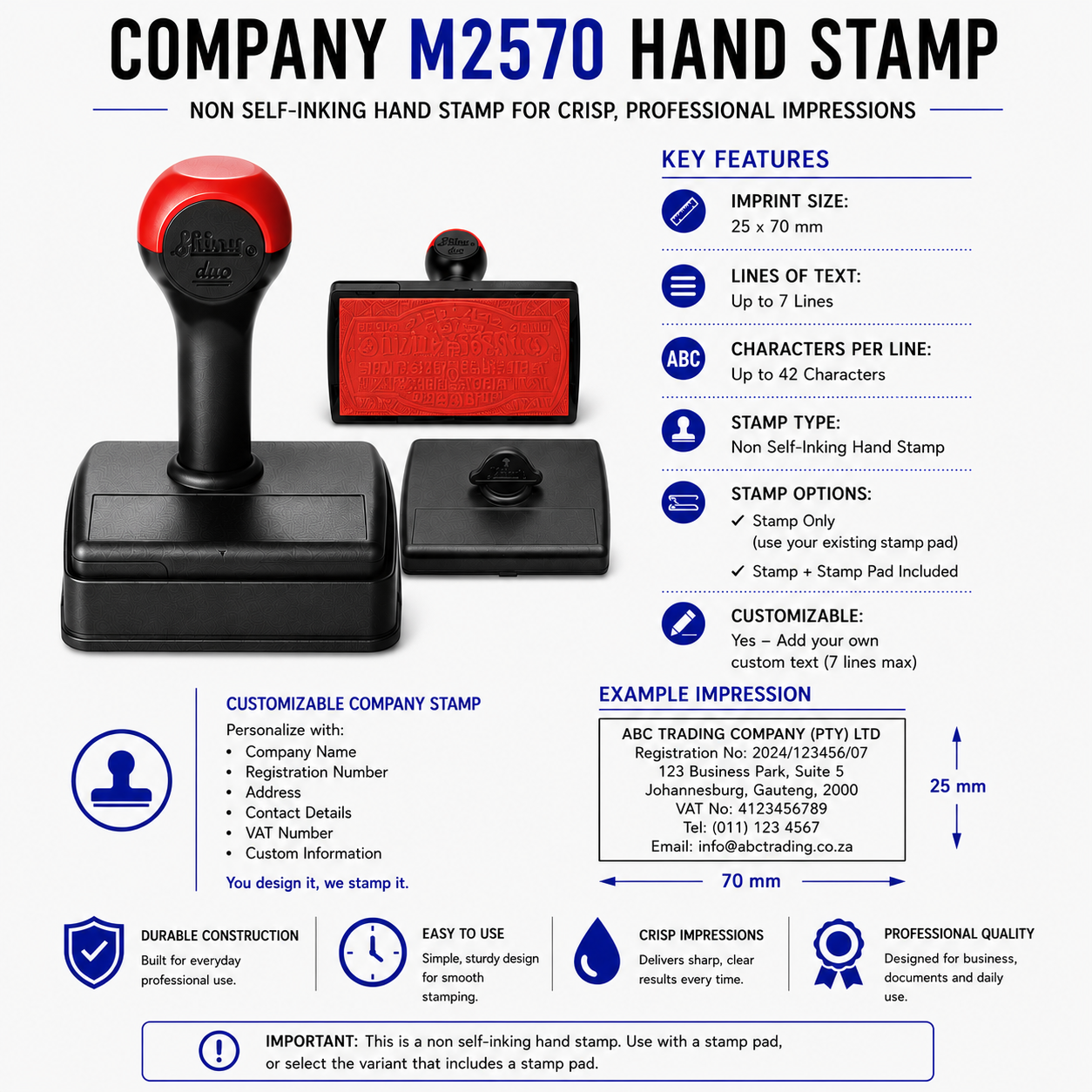 Hand Company Stamps