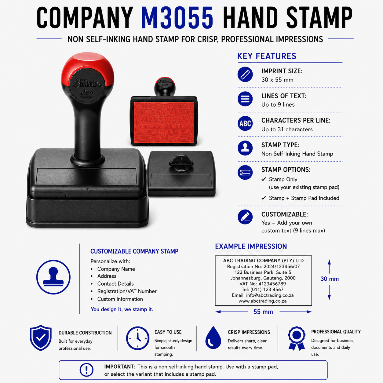 Hand Company Stamps