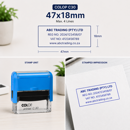 Self-inking Company Stamps