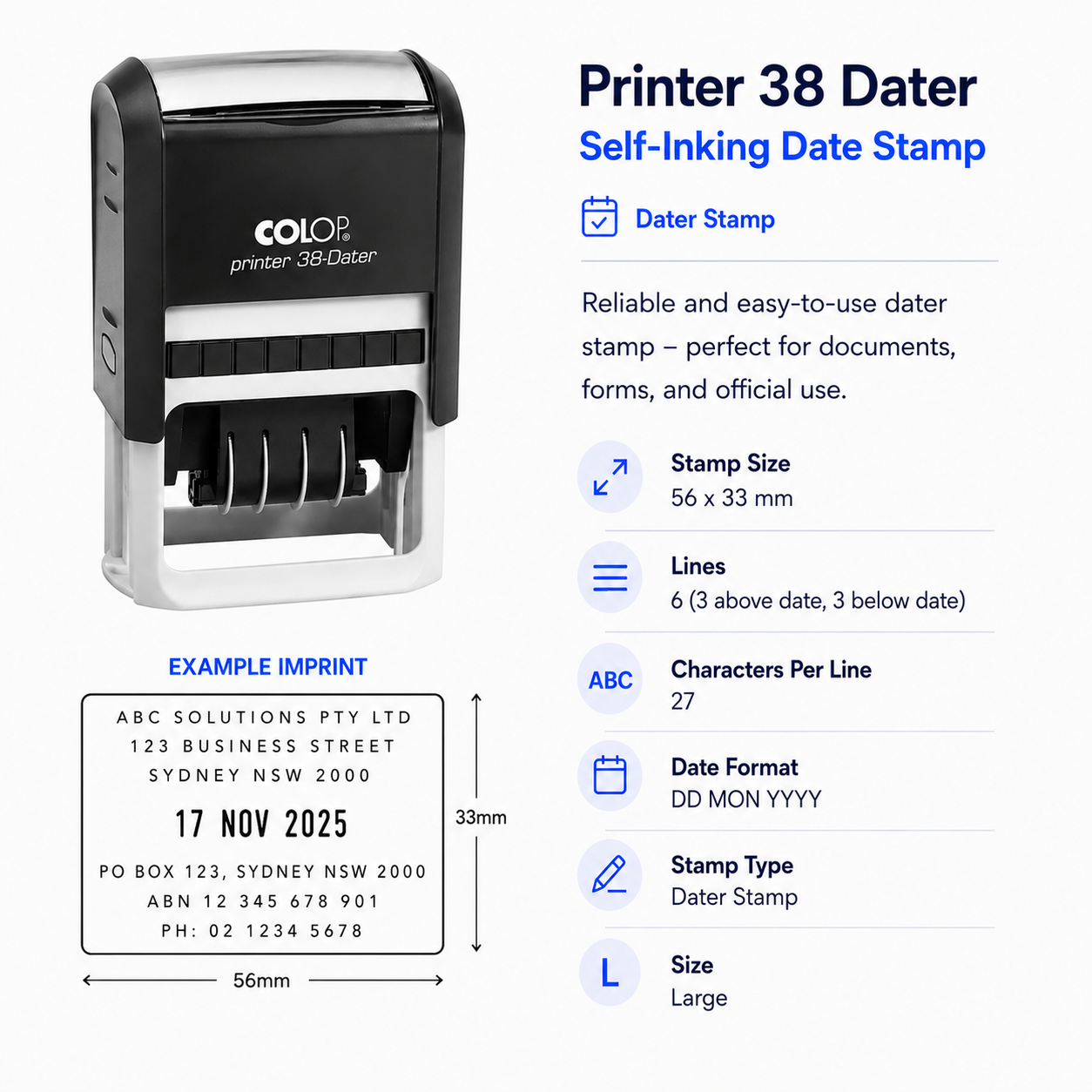 Dater Stamps