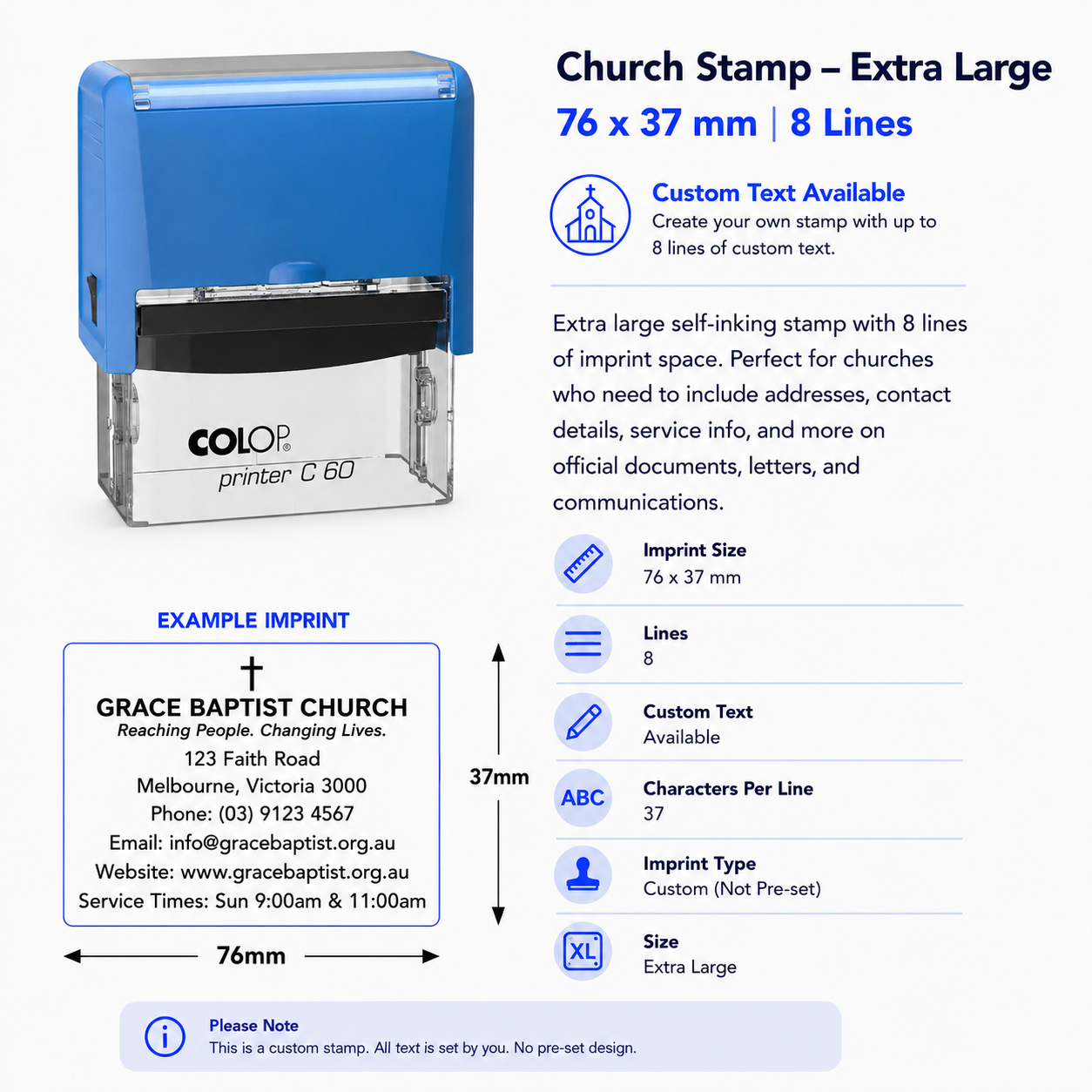 Church Stamps