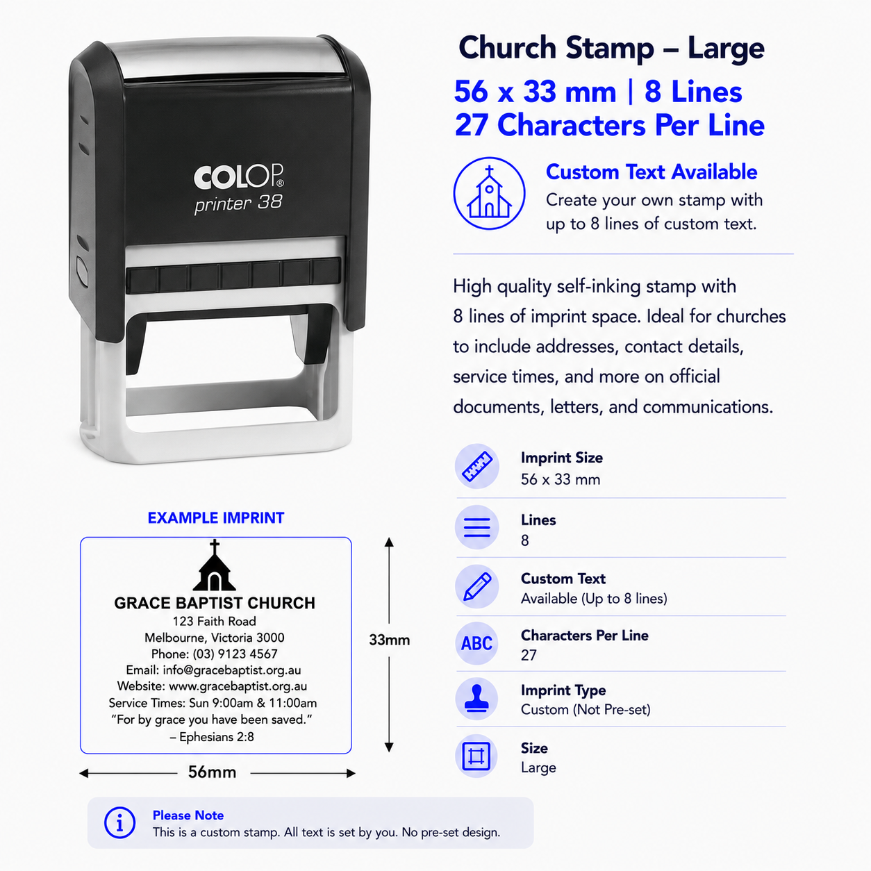 Church Stamps