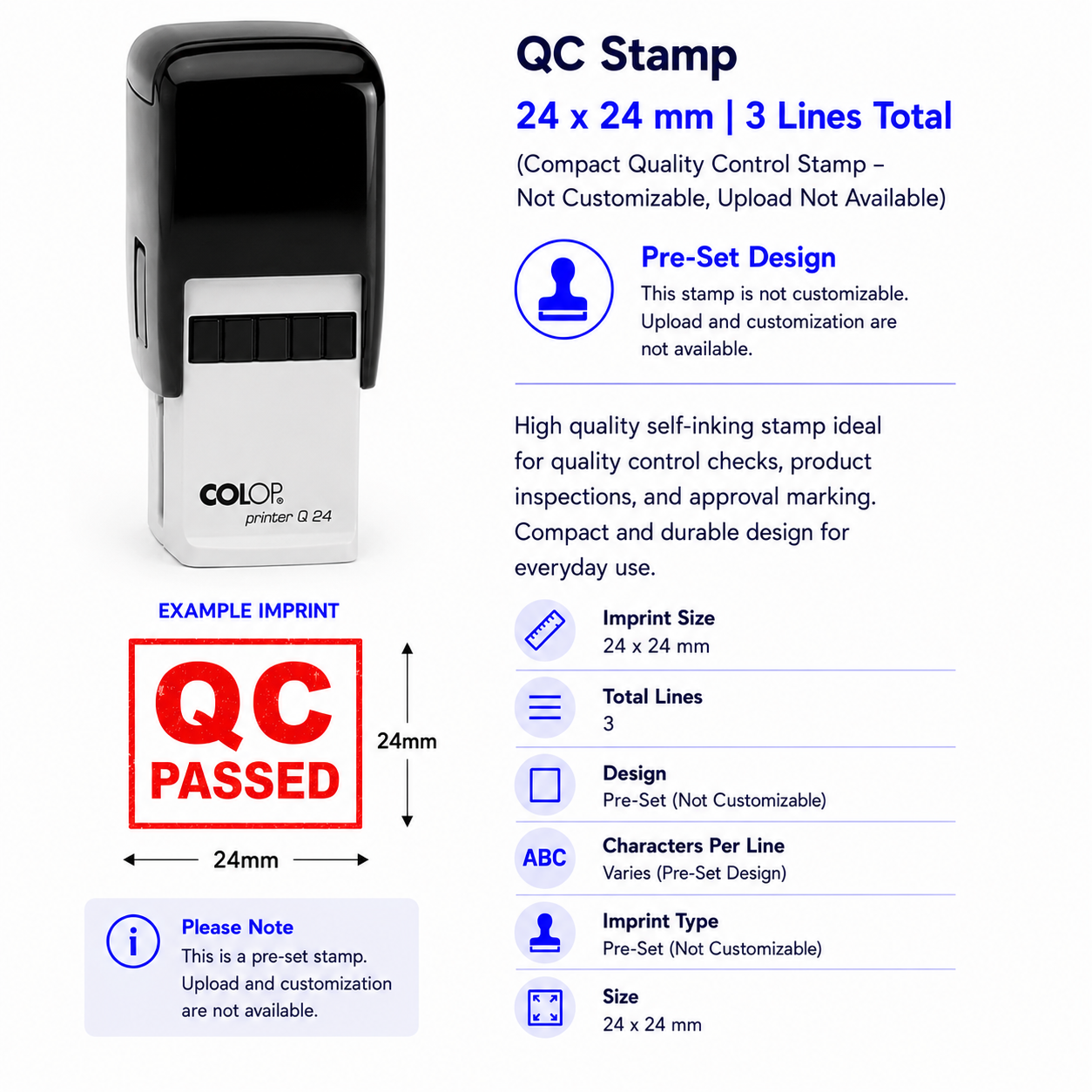 QC Stamps