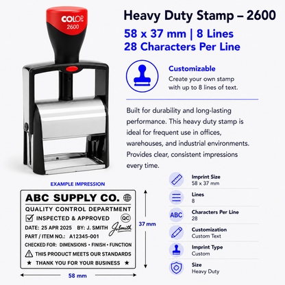 Heavy Duty Stamps