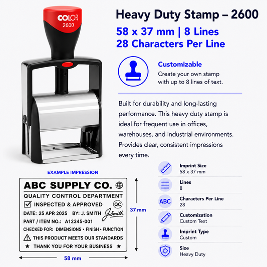 Heavy Duty Stamps