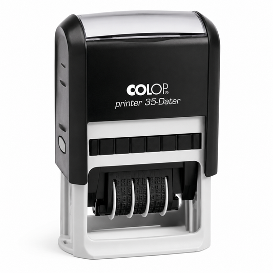 Self-Inking  Colop Printer 35 Dater  South Africa Stamps R Us Webp