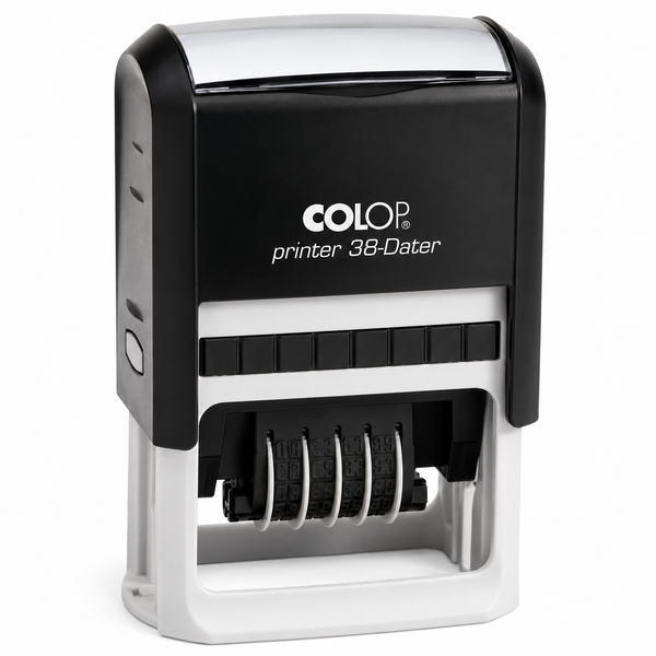 Self-Inking  Colop Printer 38 Dater  South Africa Stamps R Us Webp