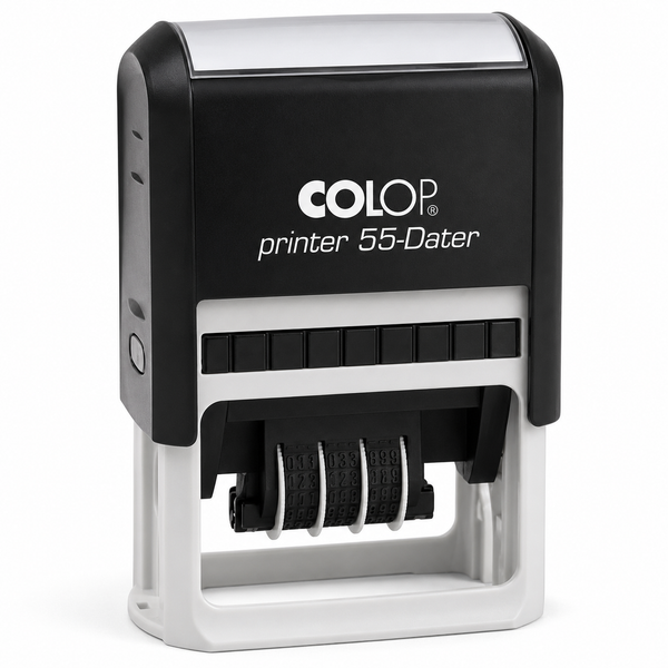 Self-Inking  Colop Printer 55 Dater  South Africa Stamps R Us Webp