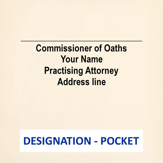 Designation Pocket