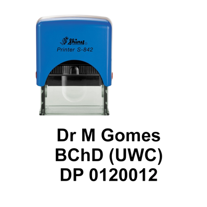 Doctor Self-Inking Desk Stamps