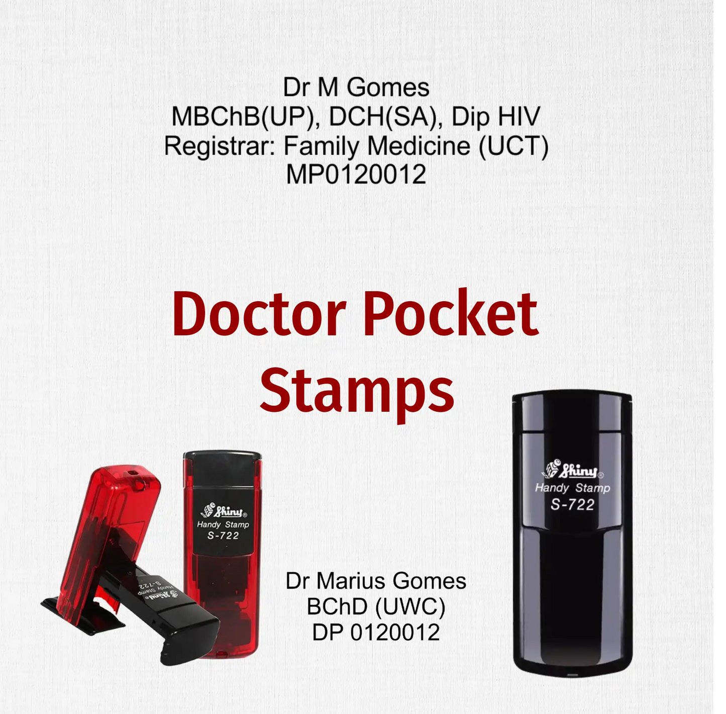 Doctor Pocket Stamps