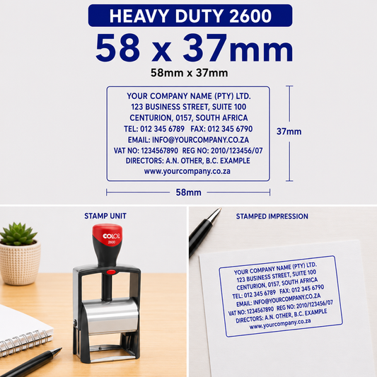Heavy Duty Stamps