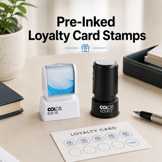 Pre-Inked Loyalty card stamps South Africa Stamps R us Webp