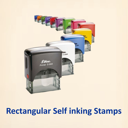 Shiny Self-inking Rectangular