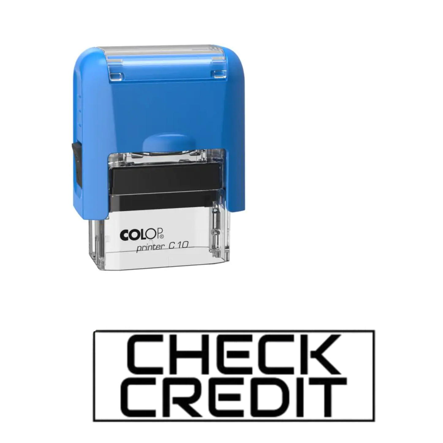 Colop Printer C10 Self-Inking Stamp | 2 Lines | 27x10mm