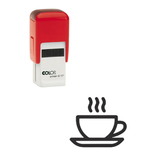 Colop Printer Q17 Self-Inking Stamp | 2 Lines | 17x17mm