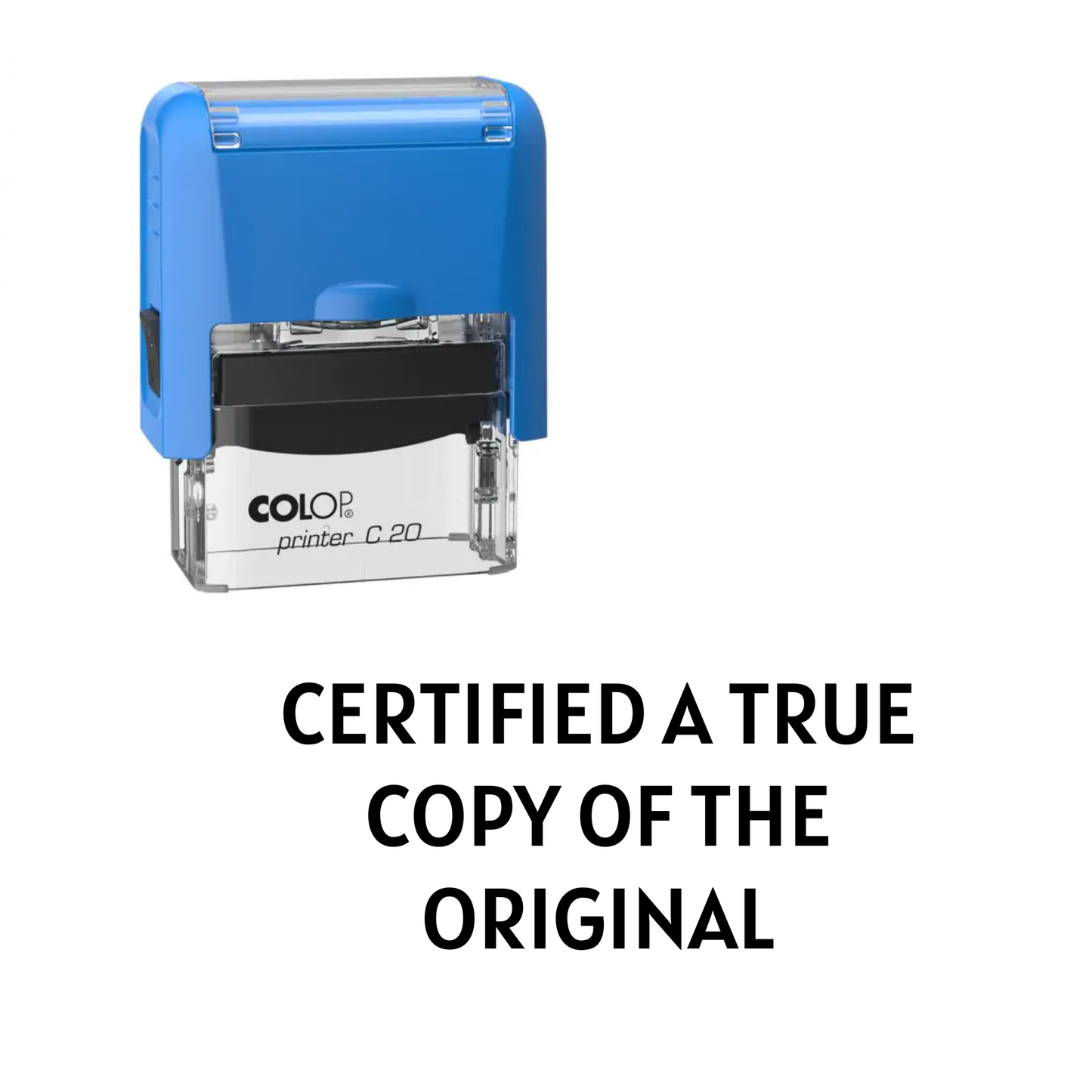True Copy Stamp | Commissioner of Oaths | C20