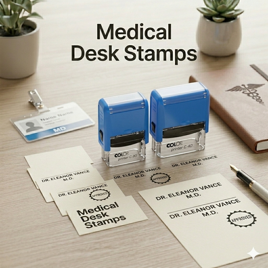 Medical Desk Stamps