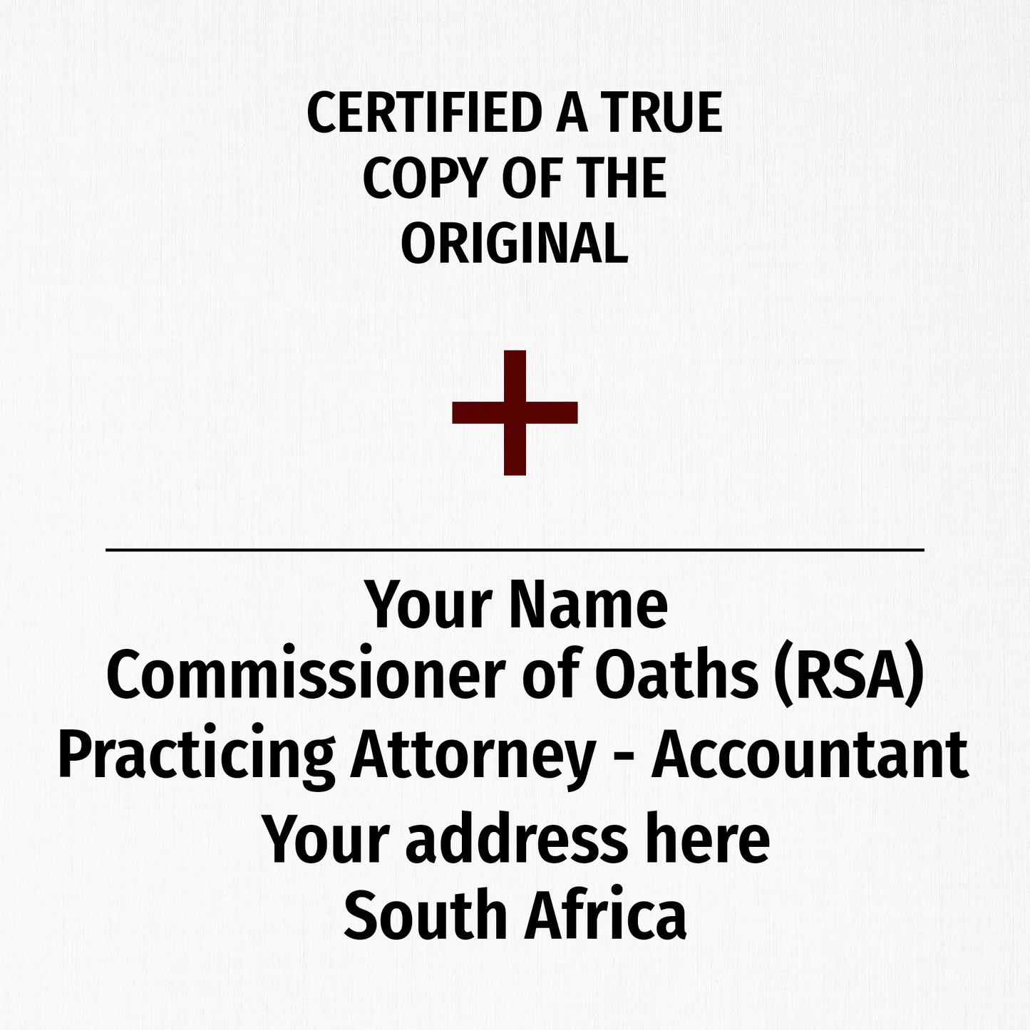Designation Combo