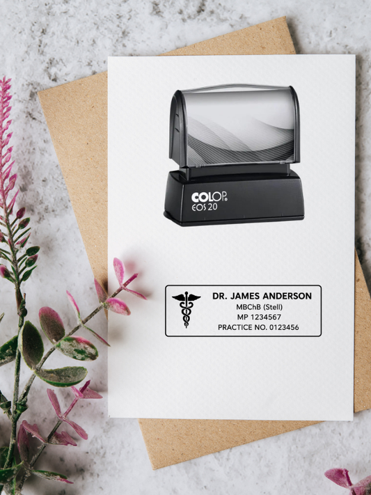Pre-Inked Medical Desk Stamps